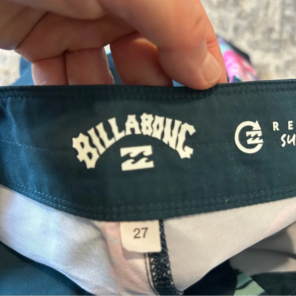 Billabong Boys Kids Youth 14 27 Sunday Pro Navy Pineapple  BoardShorts